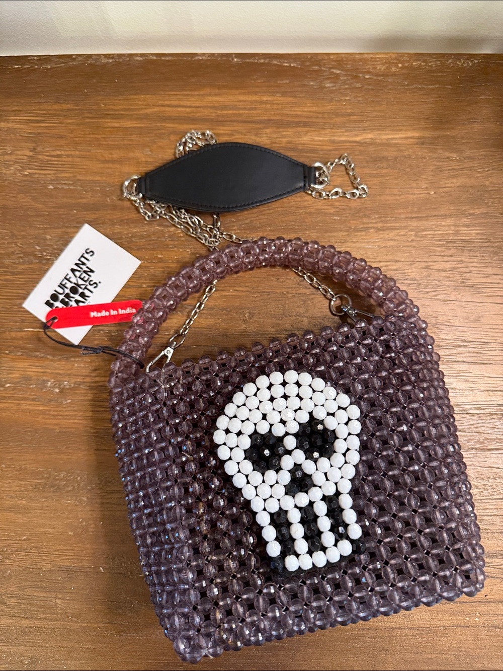 🎃BOUFFANTS & BROKEN HEARTS Beaded Purse